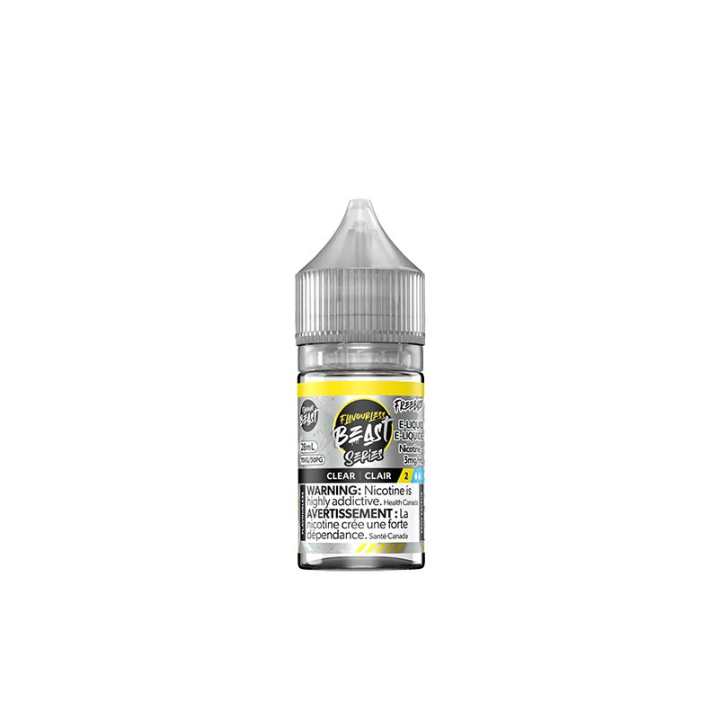 Flavourless Beast E-Liquid - Clear 2 (28mL Freebase) (QC) - Bay Vape