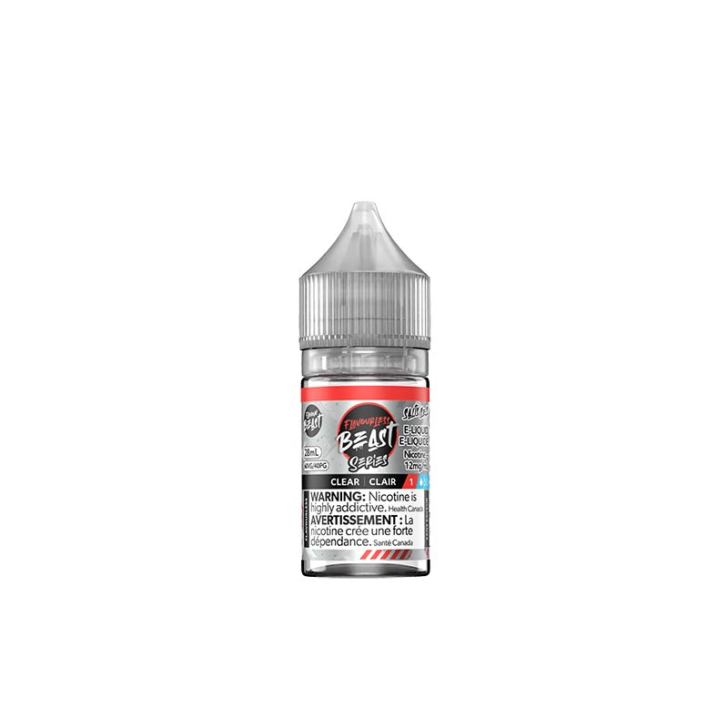 Flavourless Beast E-Liquid - Clear 1 (28mL Salt) (QC) - Bay Vape