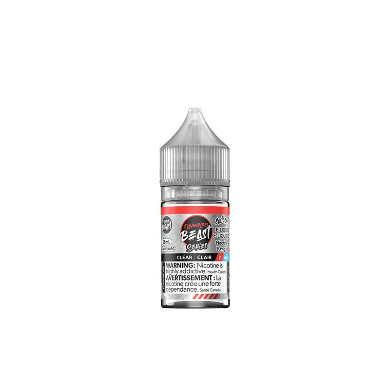 Flavourless Beast E-Liquid - Clear 2 (28mL Salt) - Bay Vape Canada