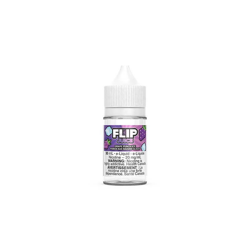 Grape Punch Ice By Flip Juice Salt - Bay Vape Canada