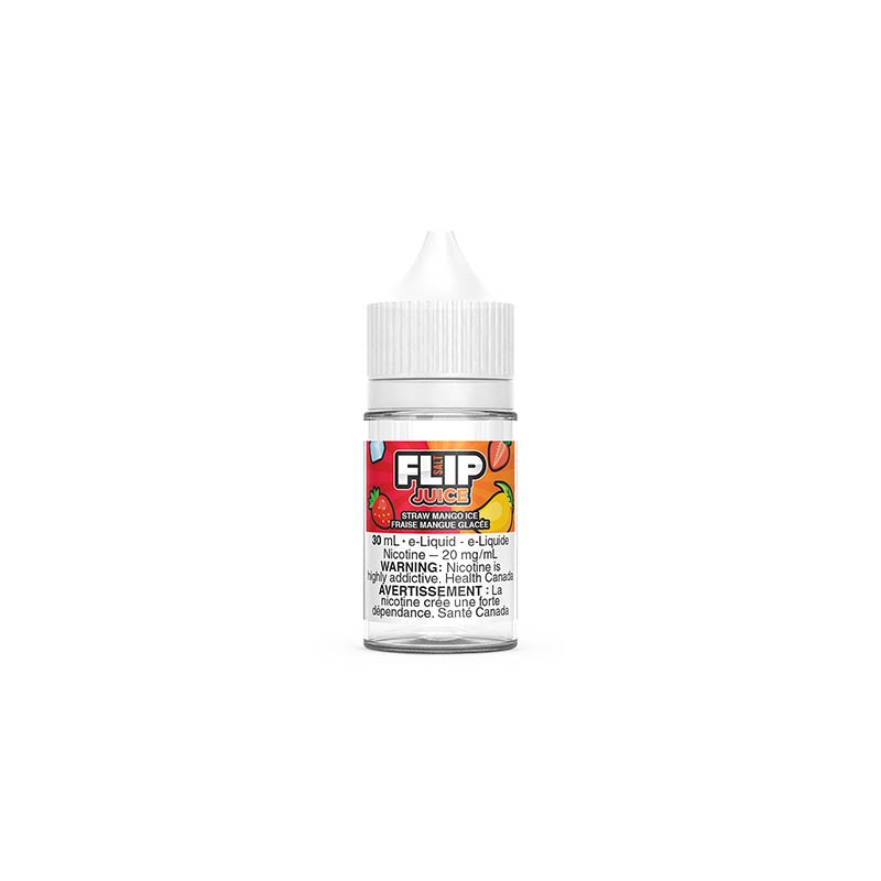 Straw Mango Ice By Flip Juice Salt - Bay Vape Canada