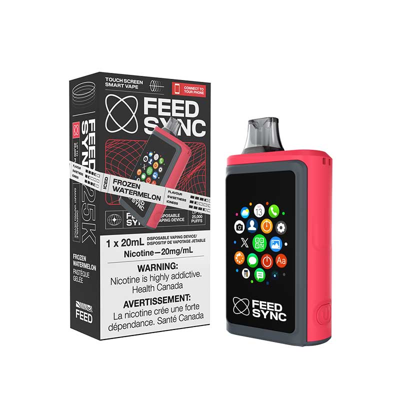 FEED Sync 25K Disposable - Frozen Watermelon - Bay Vape Canada