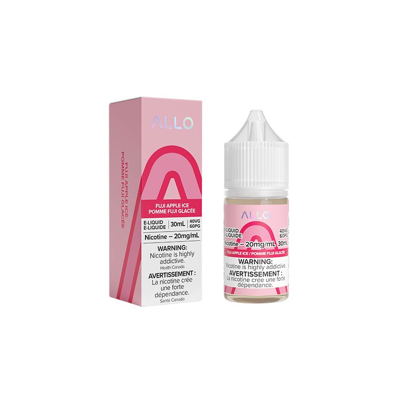 Fuji Apple Ice Salt by Allo E-Liquid - Bay Vape Canada
