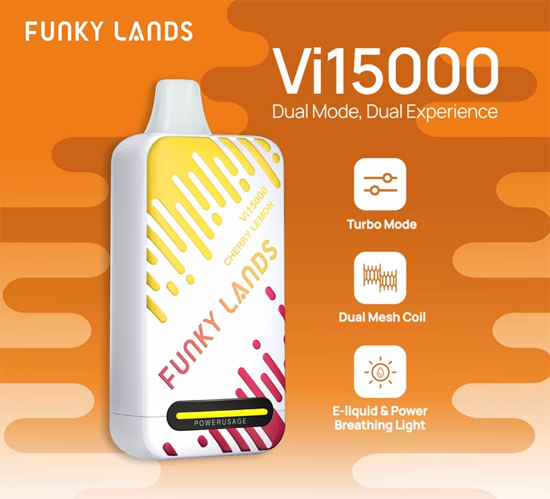 Funky Lands Vi15000 Disposable Vape - Bay Vape Canada