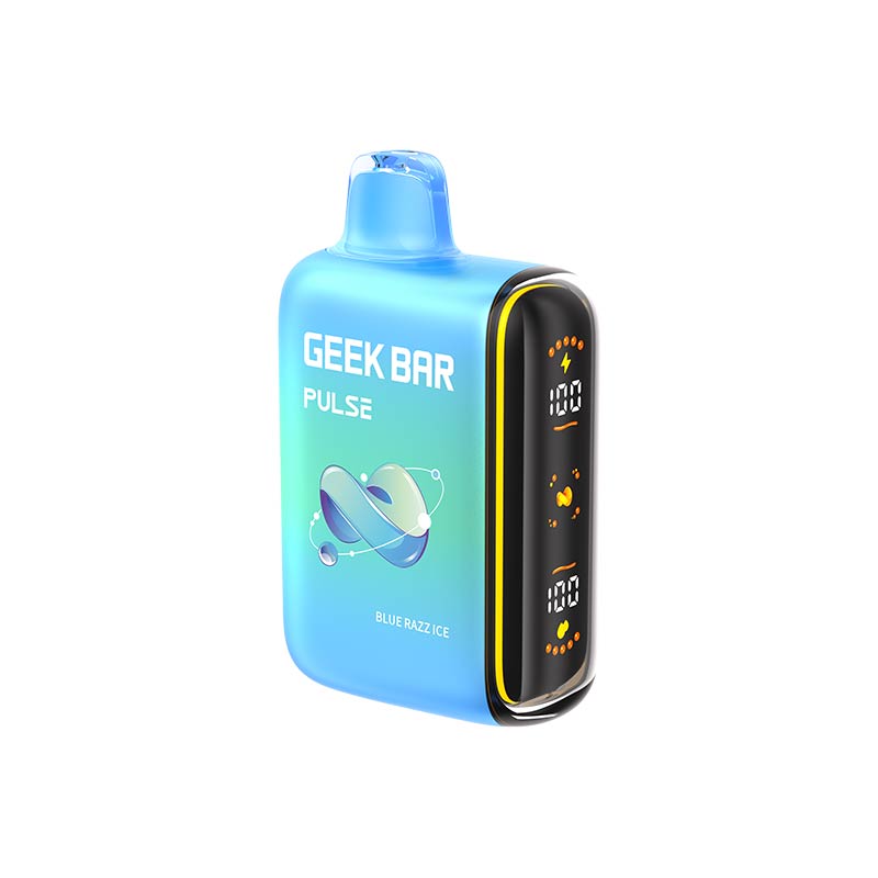 Geek Bar Pulse 9000 Disposable - Blue Razz Ice (AB) - Bay Vape