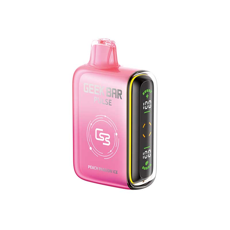 Geek Bar Pulse 9000 Disposable - Peach Passion Ice - Bay Vape Canada