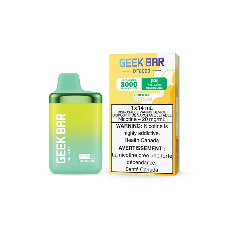 Geek Bar DF8000 Disposable - Punch Ice - Bay Vape Canada