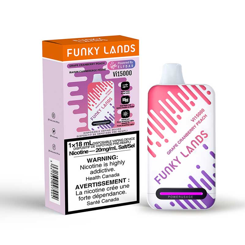 Funky Lands Vi15000 Disposable Vape - Bay Vape Canada