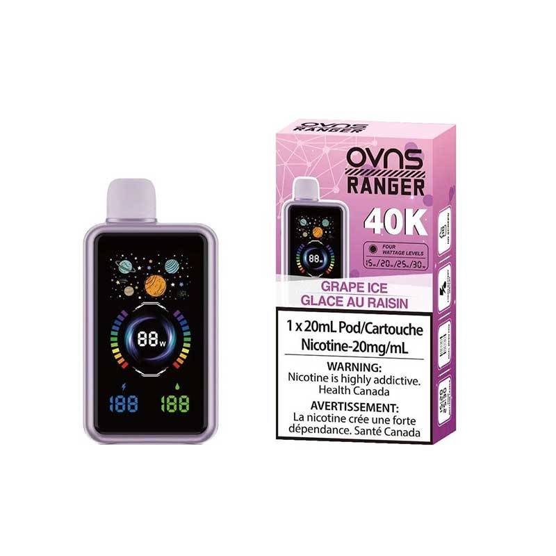 OVNS Ranger 40K Disposable - Grape Ice (ON)