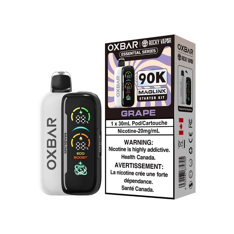 Oxbar Maglink Starter Kit - Essential Series - Grape (ON) - Bay Vape