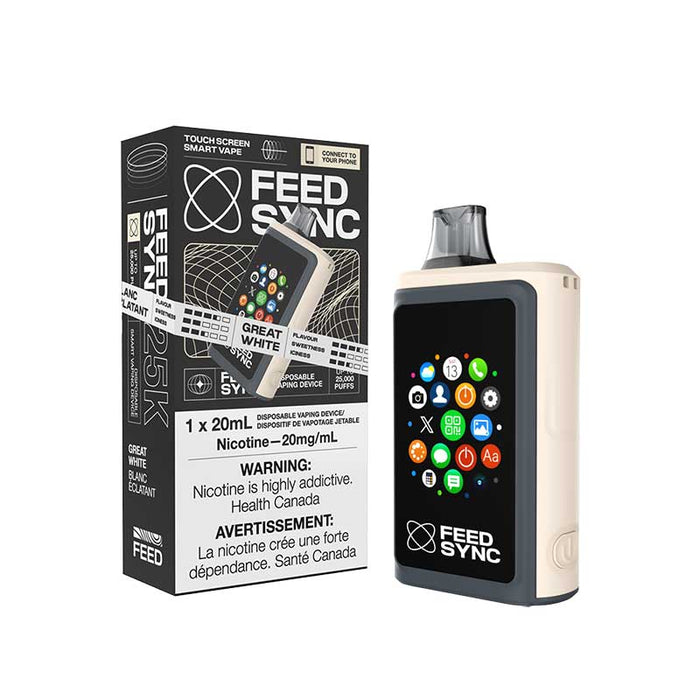 FEED Sync 25K Disposable - Great White (ON)