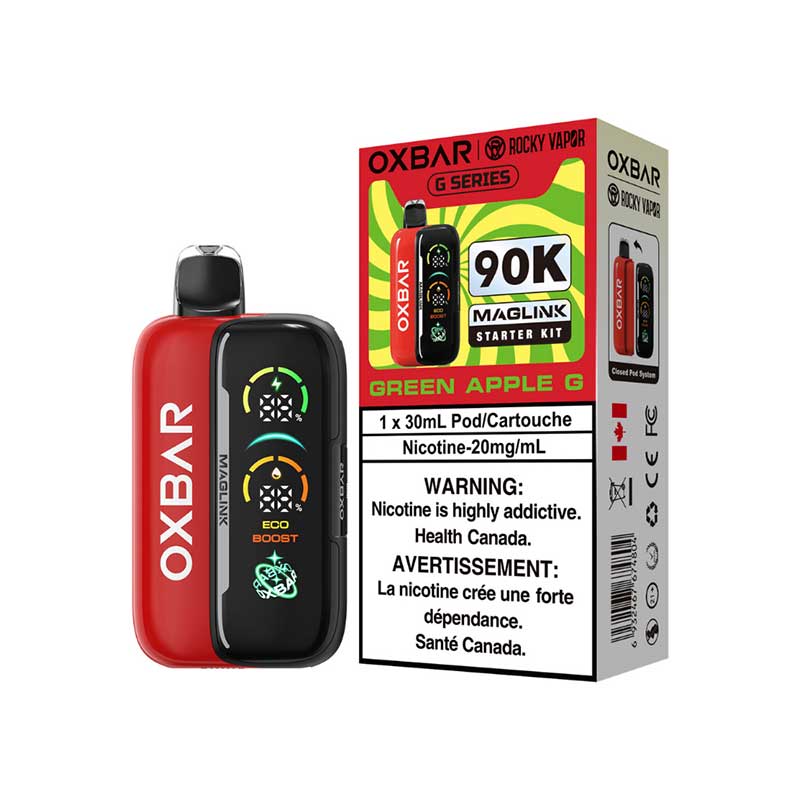 Oxbar Maglink Starter Kit - G Series - Green Apple G (ON) - Bay Vape