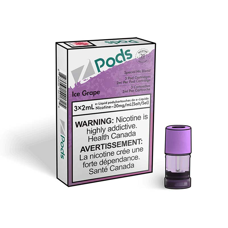 Z Pods - S Compatible - Ice Grape - Bay Vape Canada