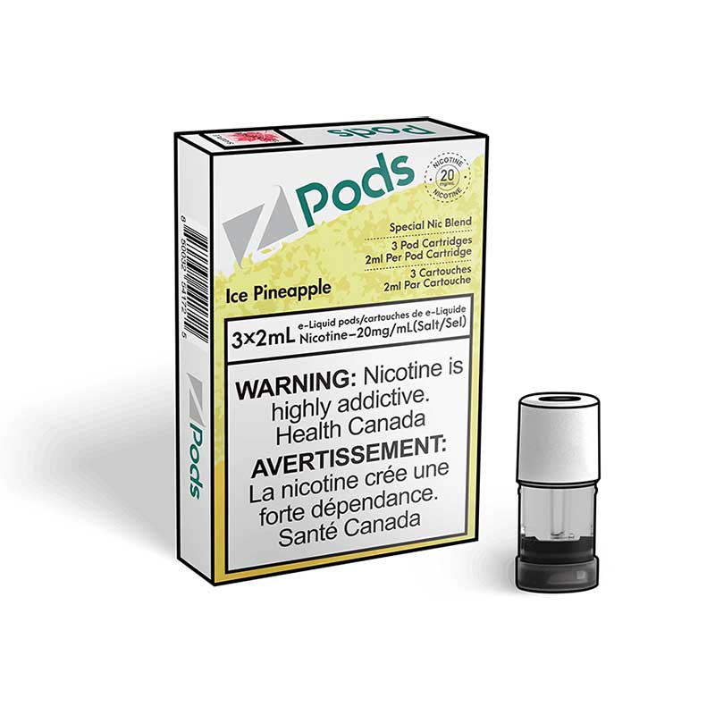 Z Pods - S Compatible - Iced Pineapple - Bay Vape Canada