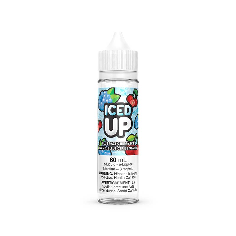 Blue Razz Cherry Ice by Iced Up E-Liquid - Bay Vape Canada
