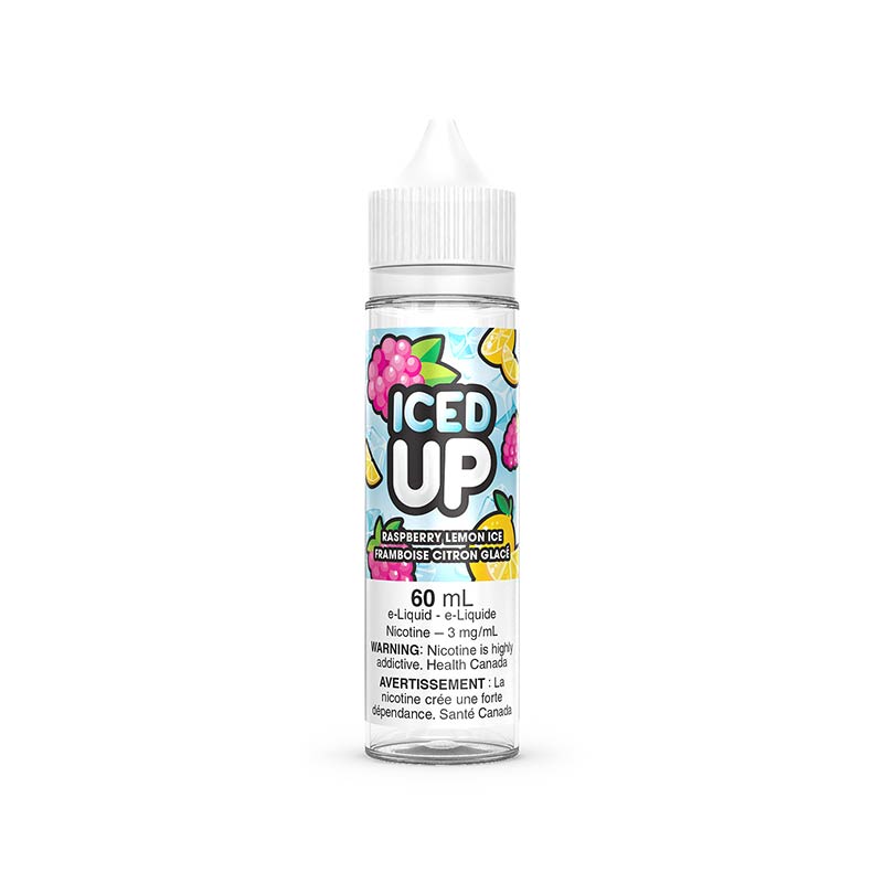 Raspberry Lemon Ice by Iced Up E-Liquid - Bay Vape Canada