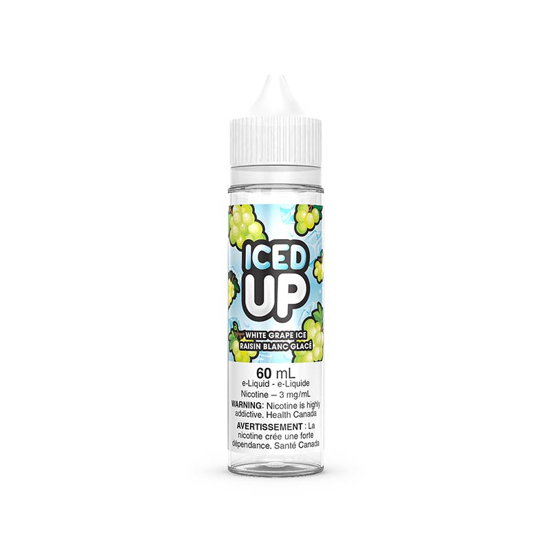 White Grape Ice by Iced Up E-Liquid - Bay Vape Canada