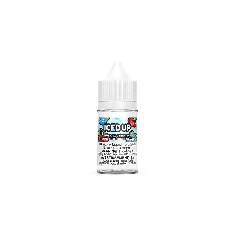 Blue Razz Cherry Ice by Iced Up E-Liquid - Bay Vape Canada