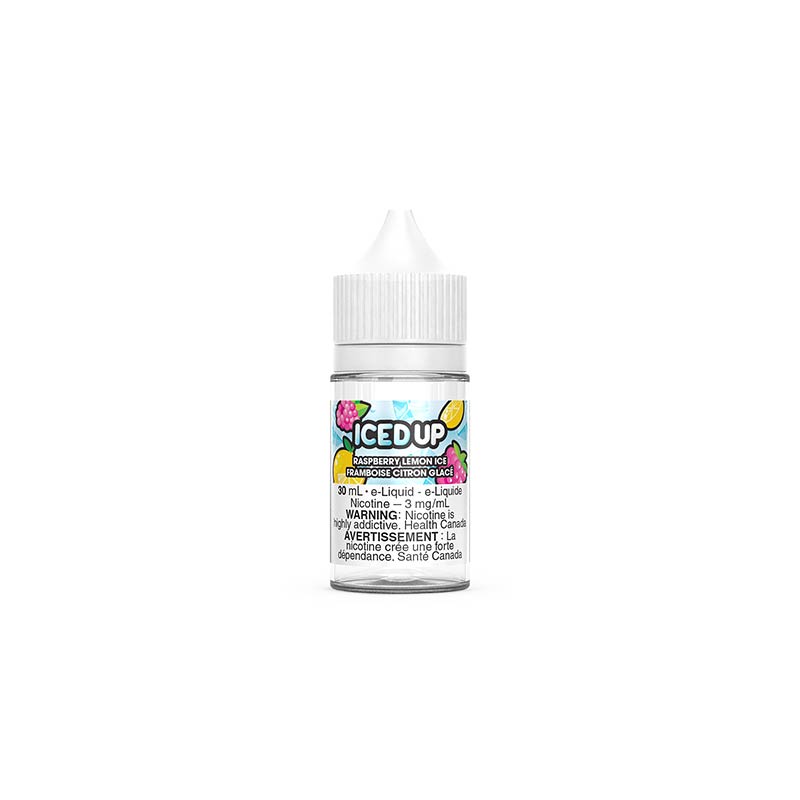 Raspberry Lemon Ice by Iced Up E-Liquid - Bay Vape Canada