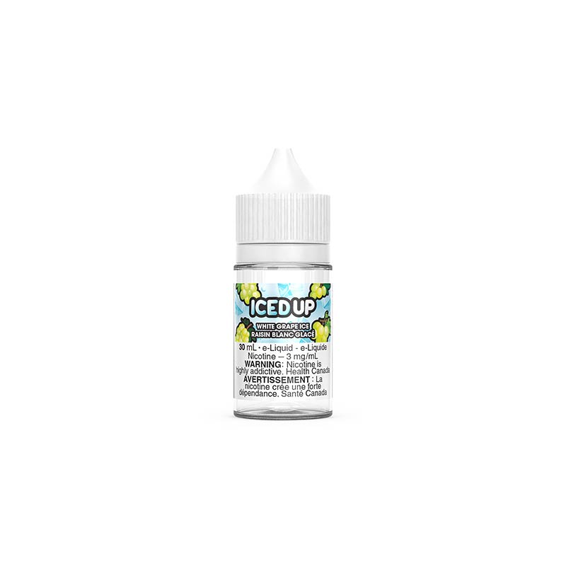 White Grape Ice by Iced Up E-Liquid - Bay Vape Canada