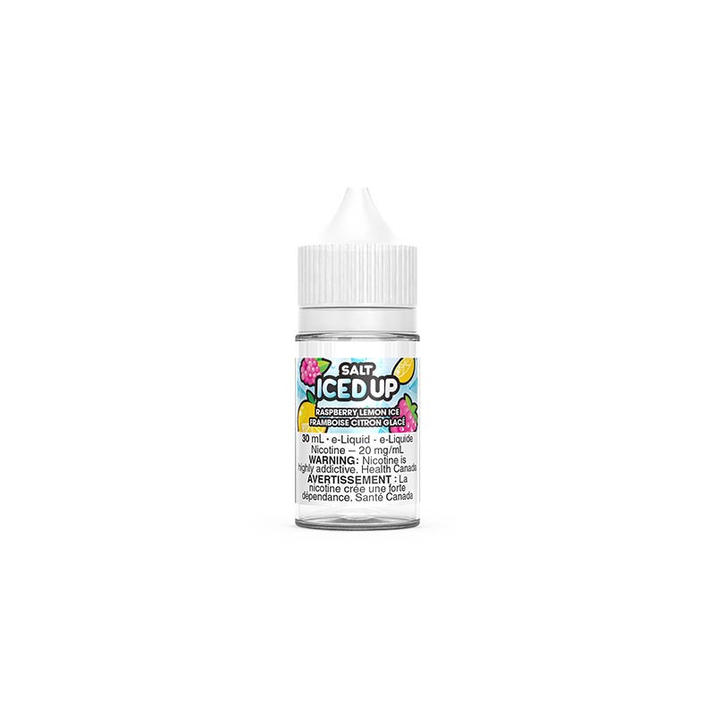 Raspberry Lemon Ice by Iced Up Salt Juice - Bay Vape Canada