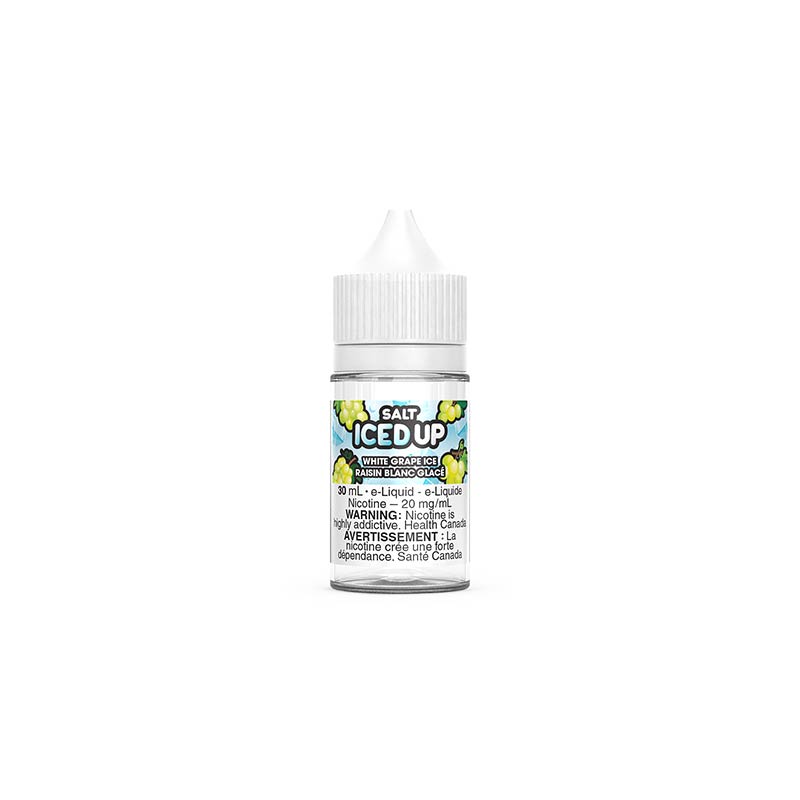 White Grape Ice by Iced Up Salt Juice - Bay Vape Canada