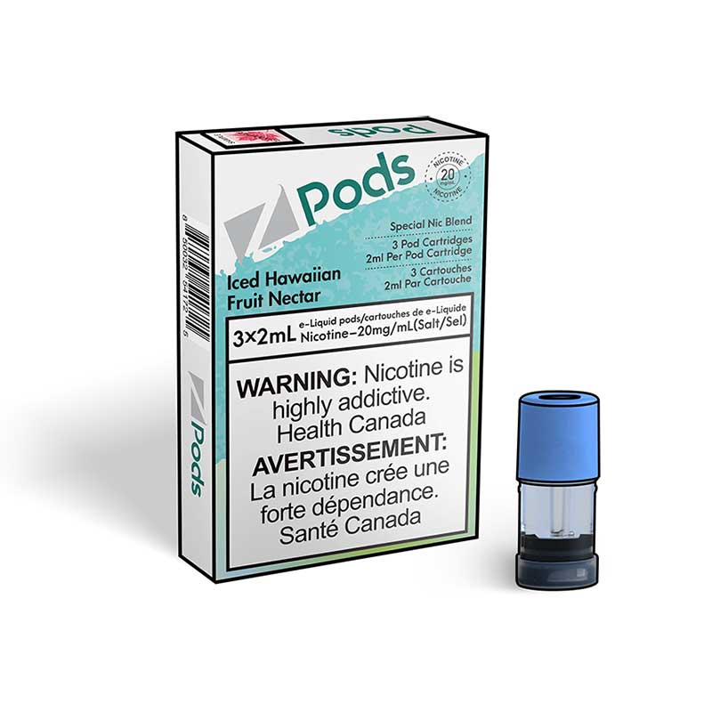 Z Pods - S Compatible - Iced Hawaiian Fruit Nectar - Bay Vape Canada