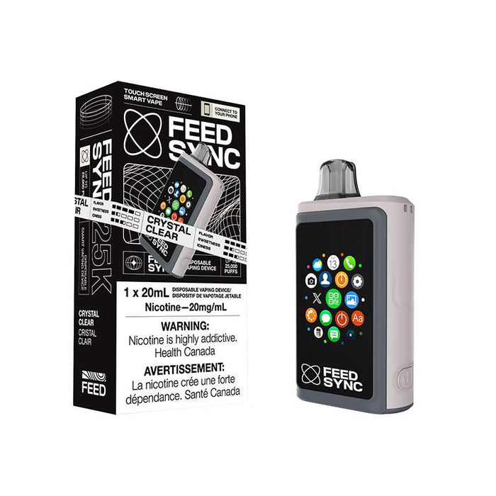 FEED Sync 25K Disposable - Crystal Clear (ON)