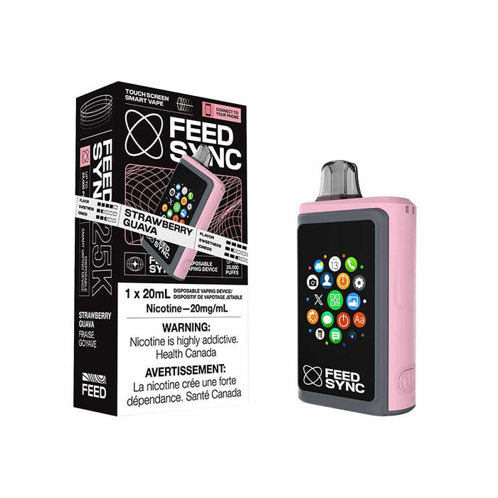 FEED Sync 25K Disposable - Strawberry Guava