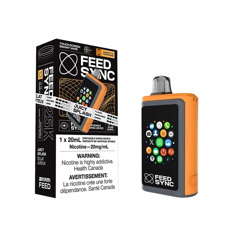 FEED Sync 25K Disposable - Juicy Splash - Bay Vape Canada