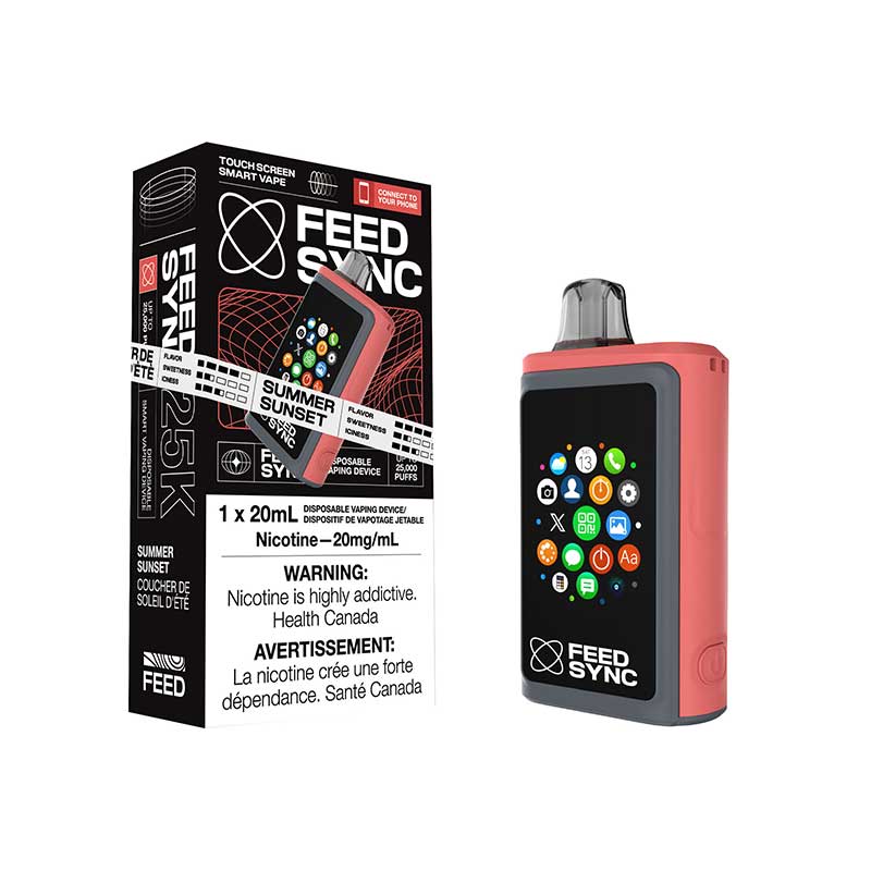 FEED Sync 25K Disposable - Summer Sunset - Bay Vape Canada