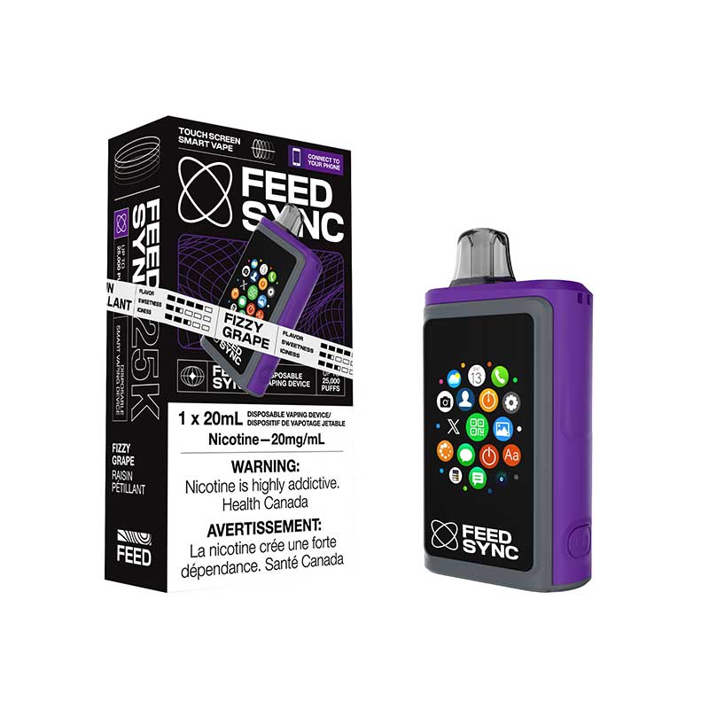 FEED Sync 25K Disposable - Fizzy Grape