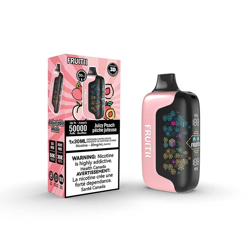 Fruitii 50K Disposable - Juicy Peach - Bay Vape