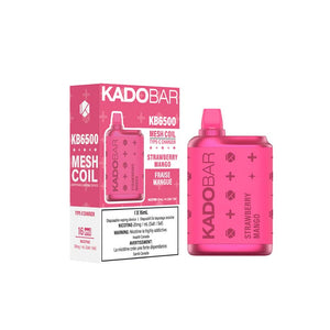 Vape jetable KadoBar 6500 - Fraise Mangue