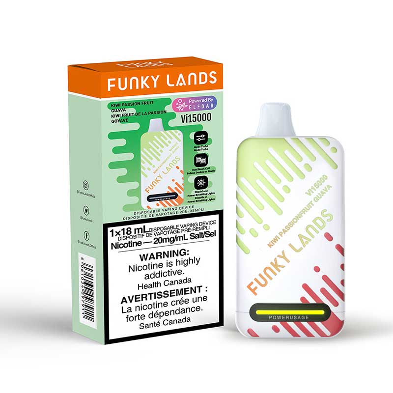 Funky Lands Vi15000 Disposable Vape - Bay Vape Canada