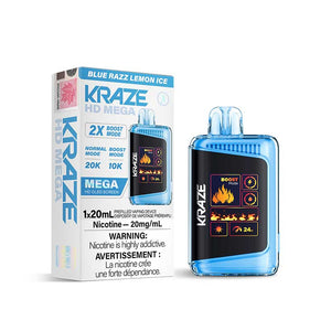 Kraze HD Mega Disposable - Blue Razz Lemon Ice