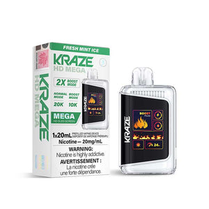Kraze HD Mega Disposable - Fresh Mint