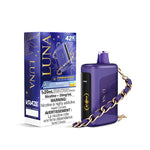 Kraze Luna Disposable - Midnight Razz Frost (ON) - Bay Vape