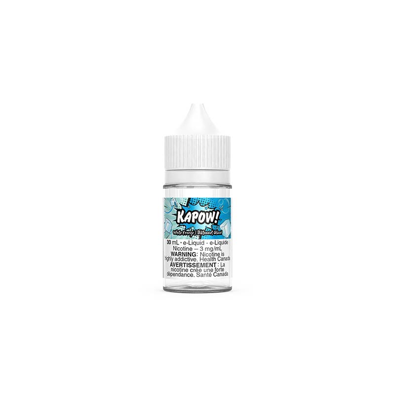 White Freeze by KAPOW E-Liquid - Bay Vape Canada