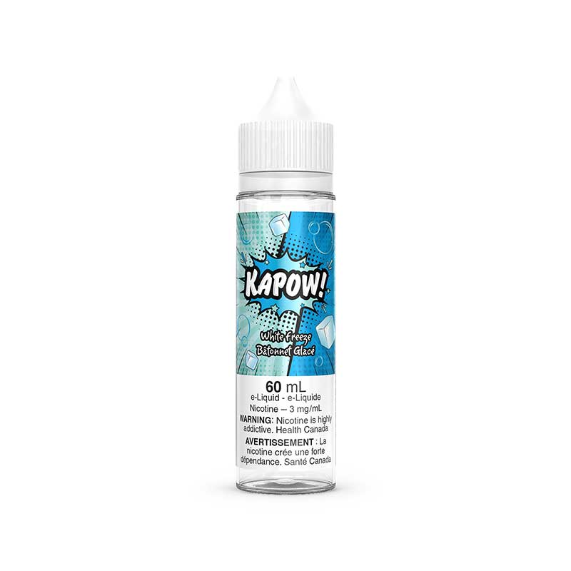 White Freeze by KAPOW E-Liquid - Bay Vape Canada