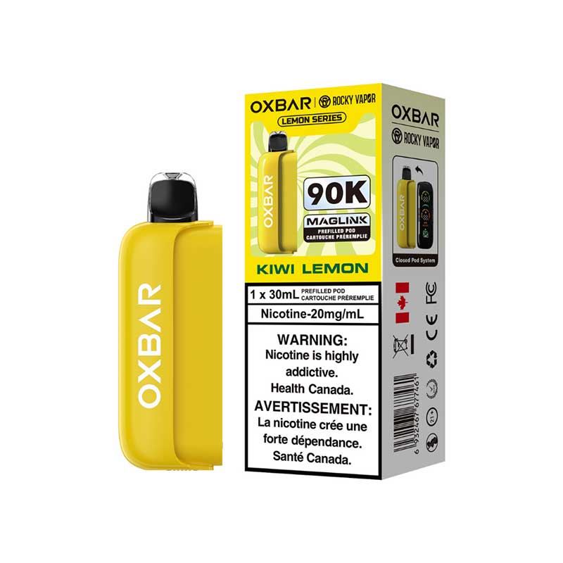 Oxbar Maglink Pre-Filled Pod - Lemon Series - Kiwi Lemon (ON) - Bay Vape