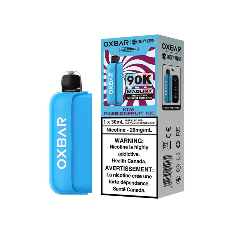 Oxbar Maglink Pre-Filled Pod - Ice Series - Kiwi Passionfruit Ice - Bay Vape