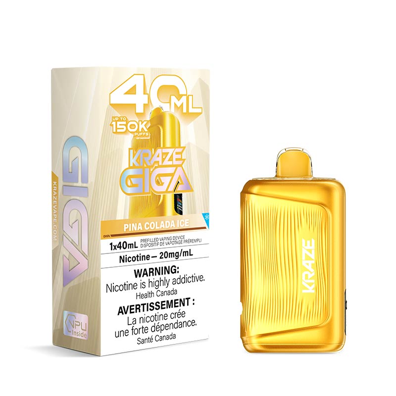 Kraze Giga Disposable - Pina Colada Ice (AB)