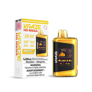 Kraze HD Mega Disposable - Pineapple Apple Mango Ice