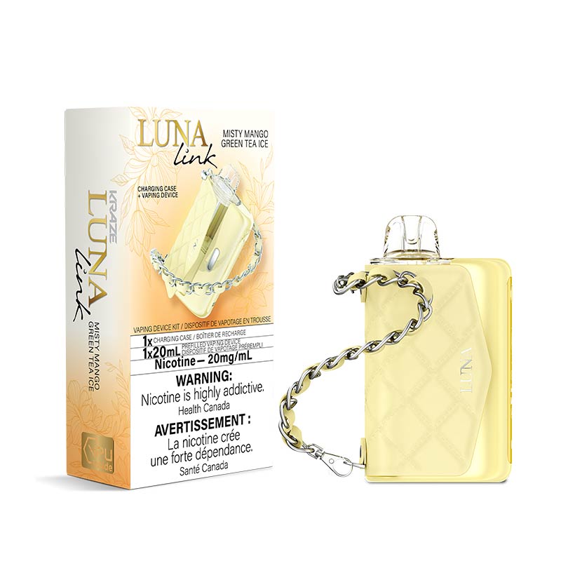 Kraze Luna Link - Misty Mango Green Tea Ice (MB) - Bay Vape