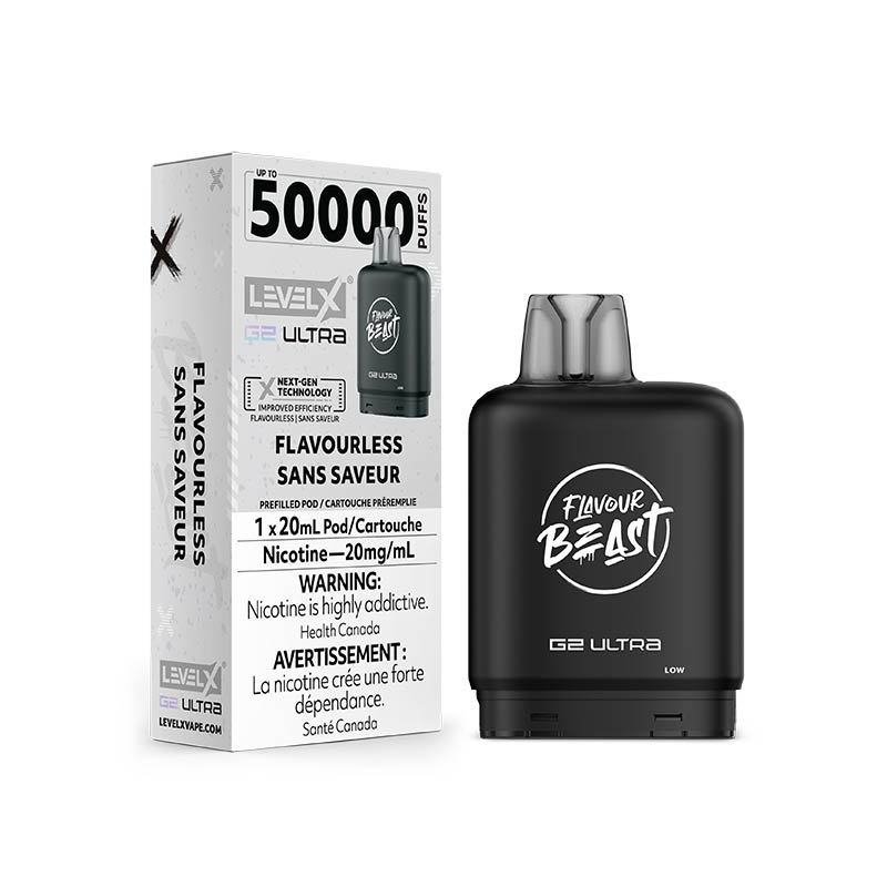 Level X Flavour Beast G2 Ultra Pod - Flavourless (NB) - Bay Vape