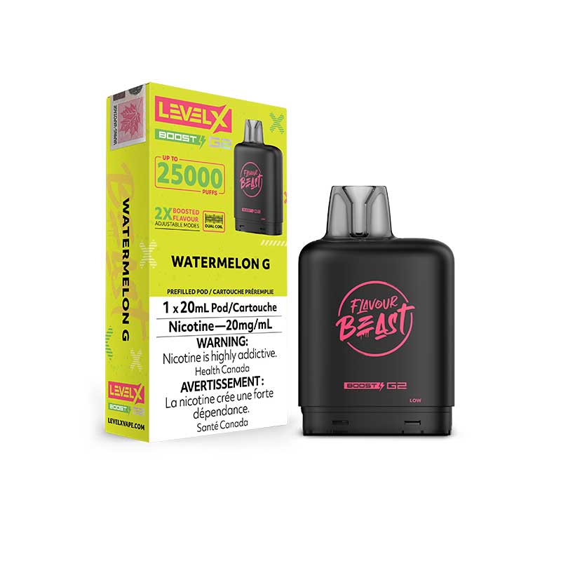 Level X Flavour Beast Boost G2 Pod - Watermelon G