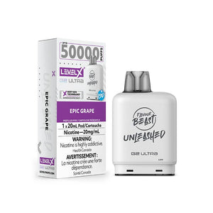 Level X Unleashed G2 Ultra Pod - Epic Grape Iced | Bay Vape Level X Unleashed G2 Ultra Pod - Epic Grape Iced | Bay Vape