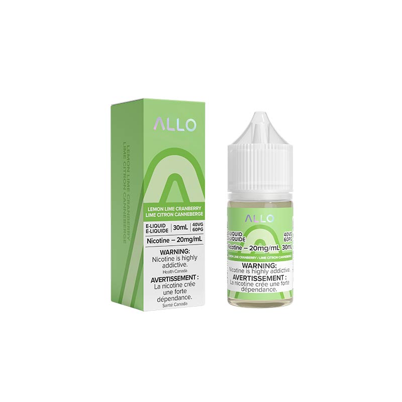 Lemon Lime Cranberry Salt by Allo E-Liquid - Bay Vape Canada