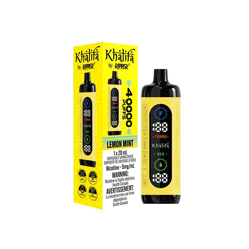 Khalifa Bar By Ripper 40K Disposable - Lemon Mint (ON)